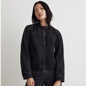 Madewell Denim Moto Jacket